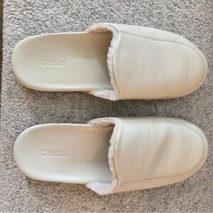 OluKai Koñea Shearling Leather Mule slipper women’s 11